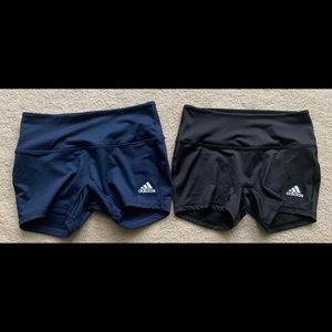 Adidas Climalite navy, black & maroon shorts - Medium
